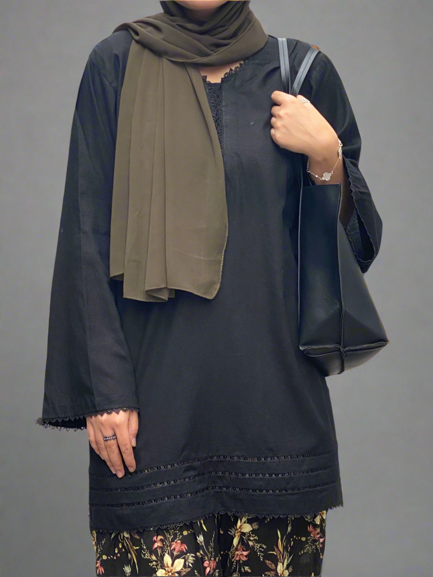 Plain Black Shirt