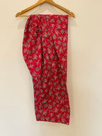 Maroon Printed Shalwar