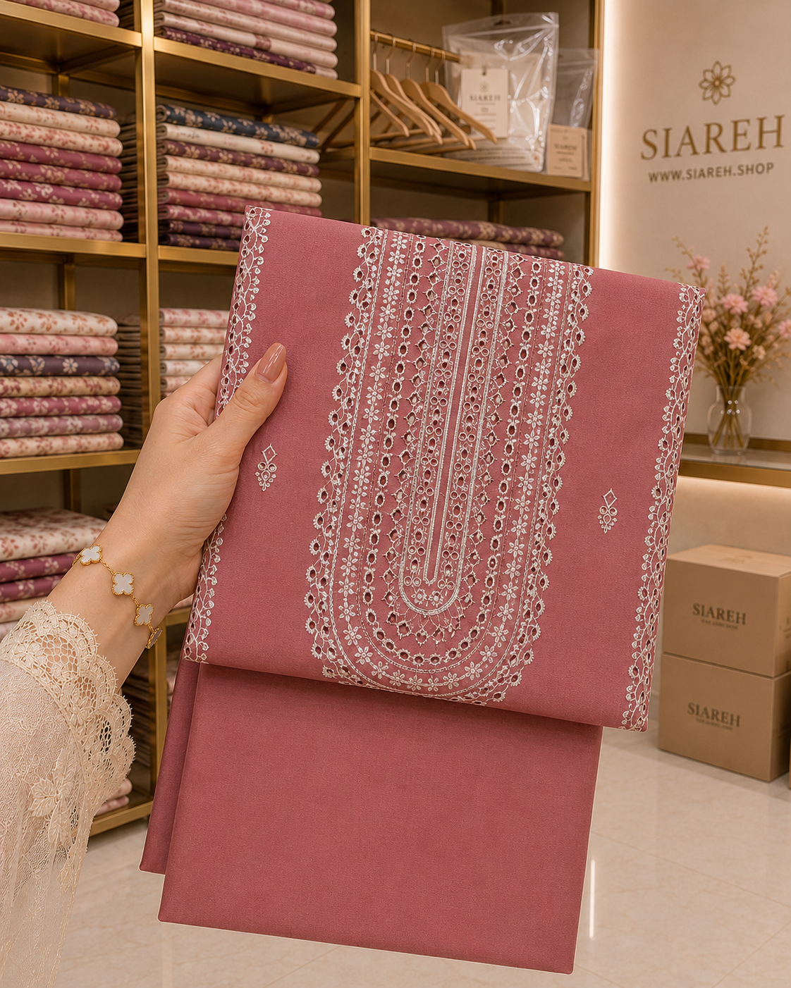 Vintage Rose Pink