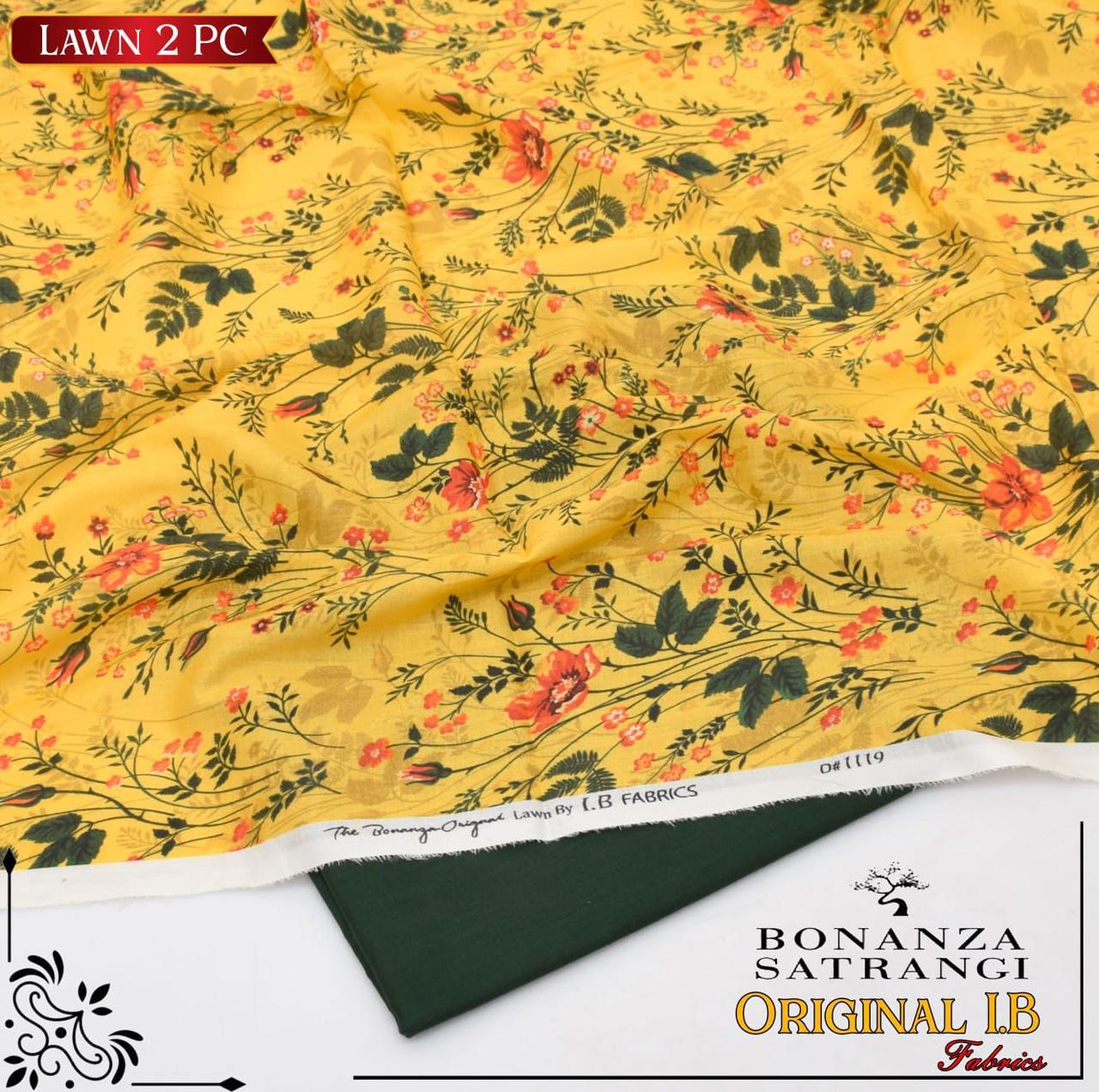 Unstitched Green 2pc