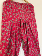 Maroon Printed Shalwar