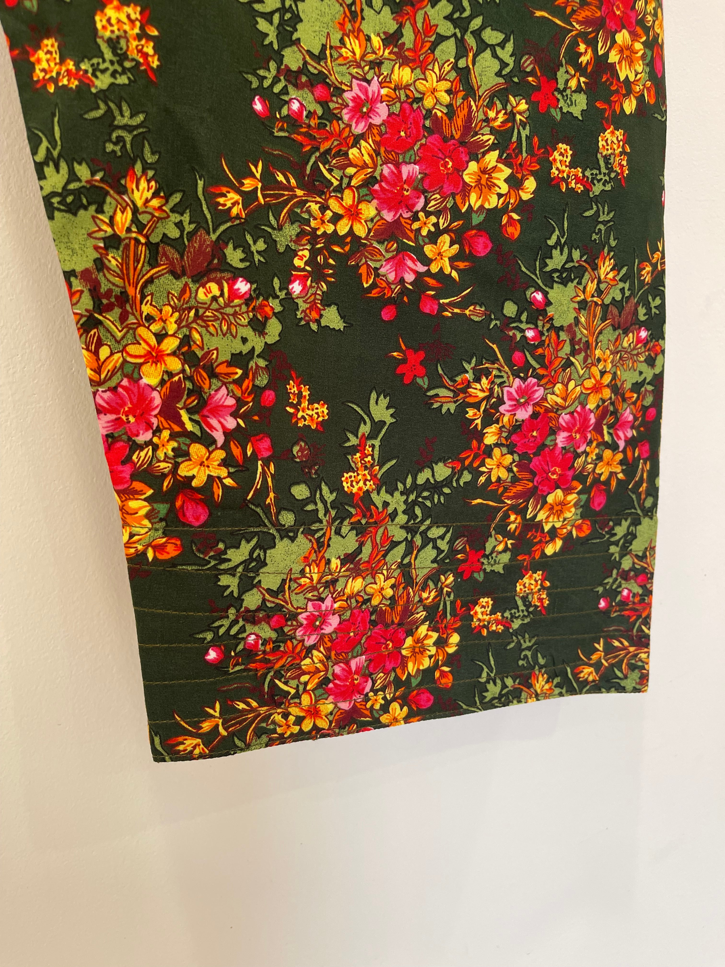 Green Floral Shalwar