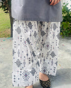 2pc Grey Farshi Shalwar Set