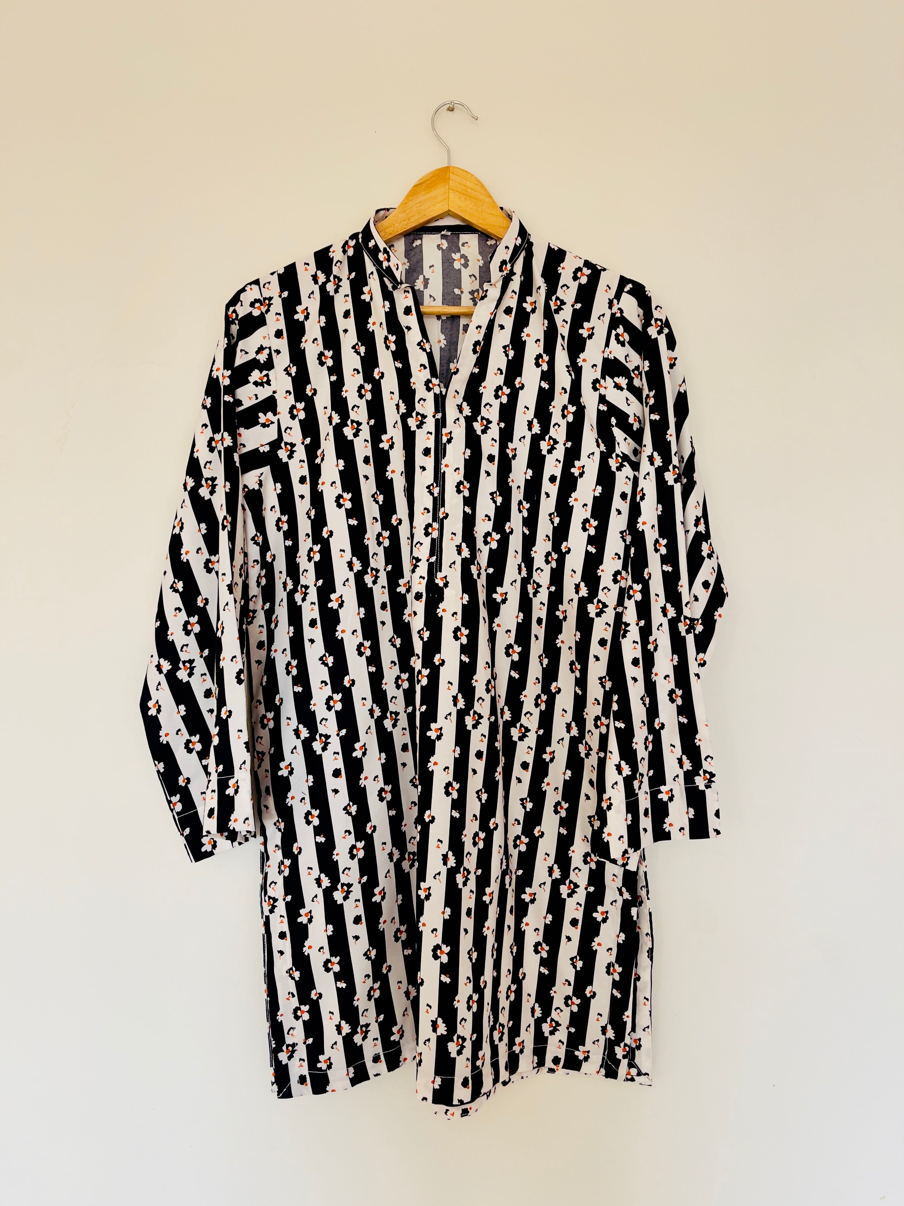 Black & White 2-piece