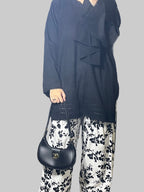 Farshi Shalwar B&W